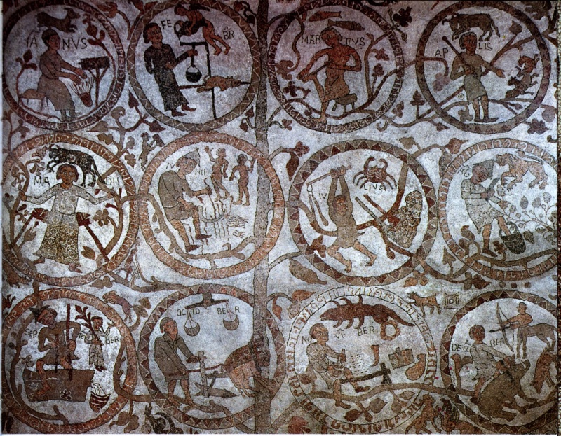 Otranto Mosaic (The Zodiac)
